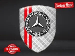 Mercedes Vinilos Auto Resistentes Limitados Estilo Universal